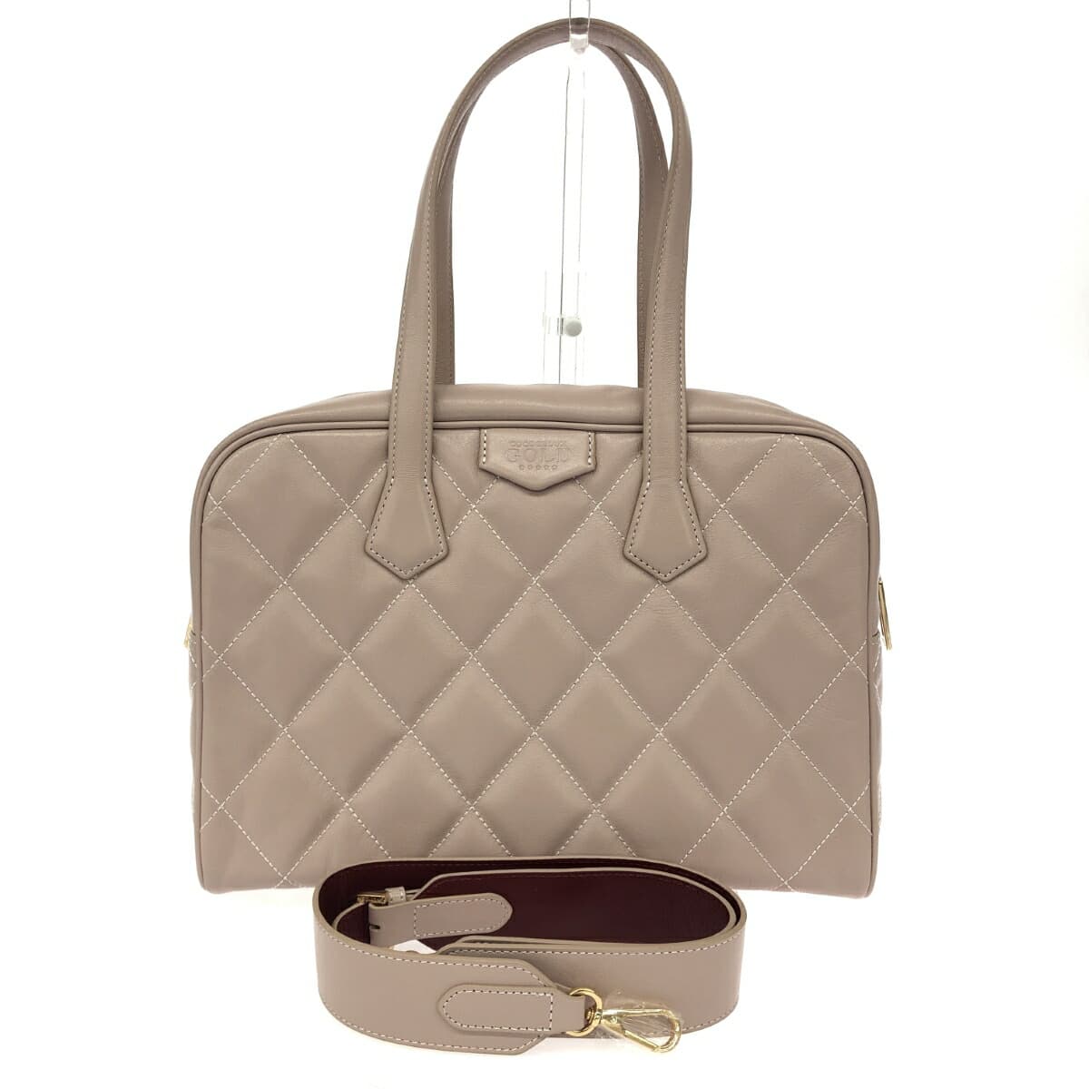 cococelux gold Cococelux Gold / 2WAY bag like new leather 501AB0341 pink ladies