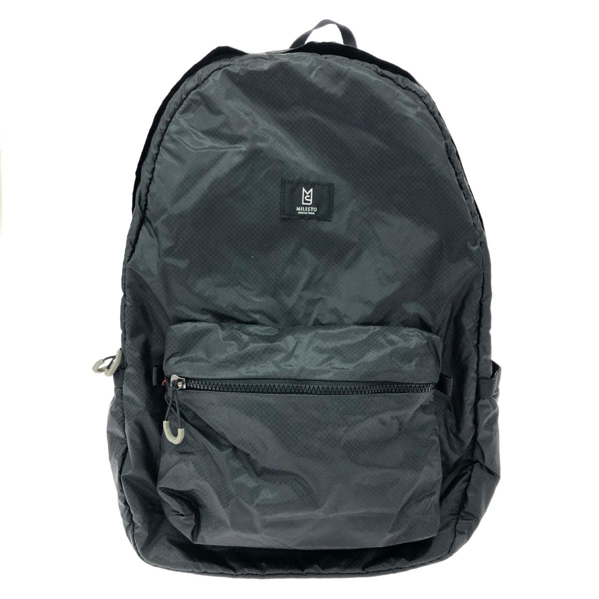 Milesto Backpack in good condition, nylon, black, for women