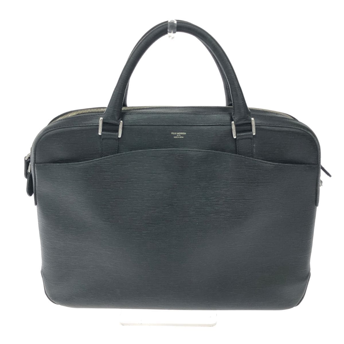 PELLE MORBIDA Business Bag Capitano / Leather Black