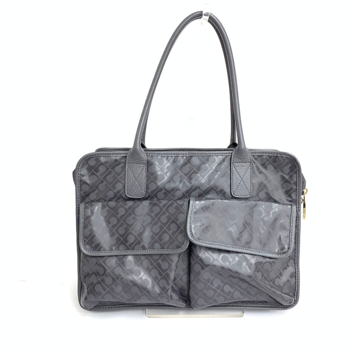 GHERARDINI Tote Bag Soft Nylon Gray for Women