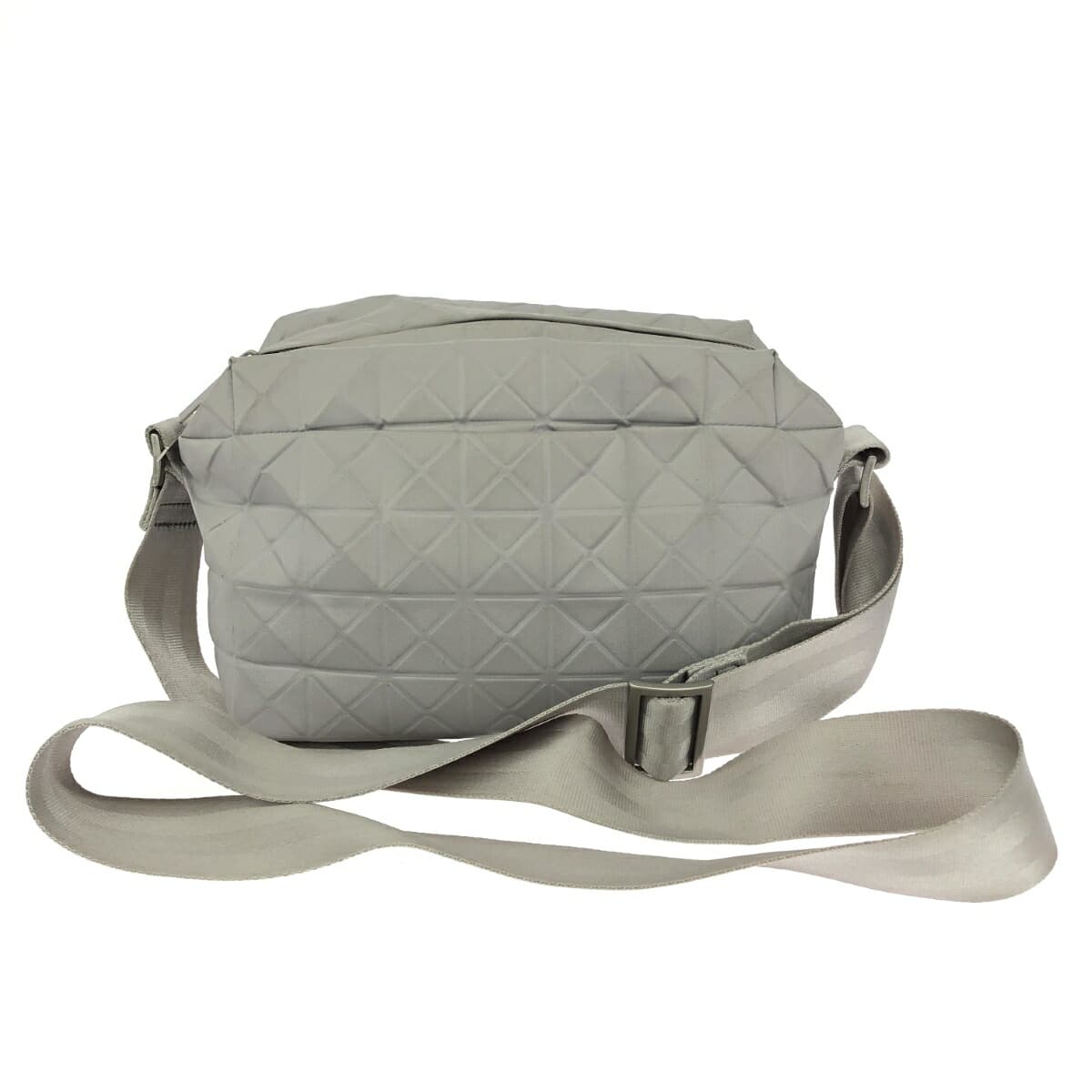 PLEATS PLEASE Pleats Please Shoulder Bag/Triangle Gray Women's