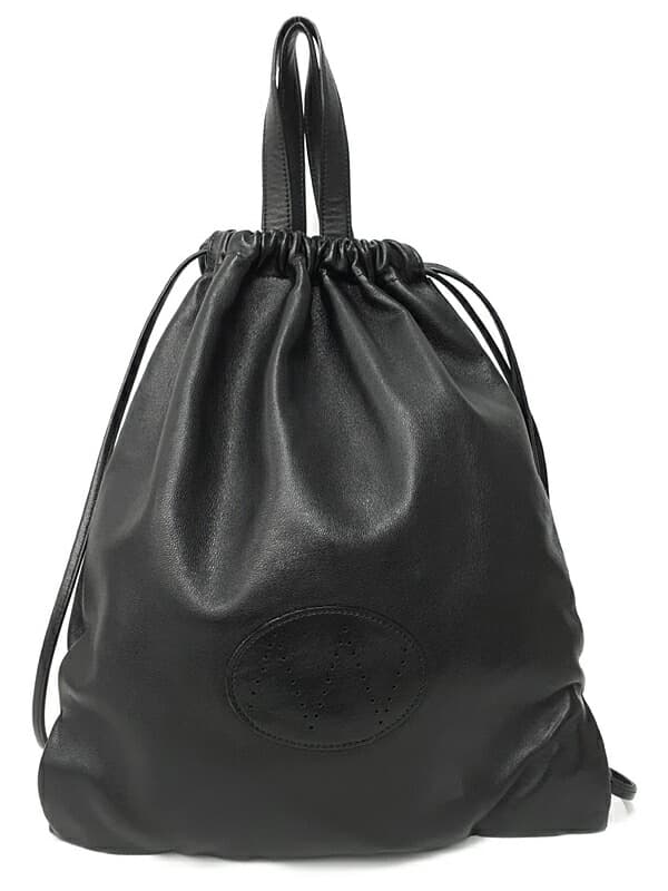 NICENESS Niceness Leather Drawstring Bag Men's Ladies Backpack 1 Week Warranty