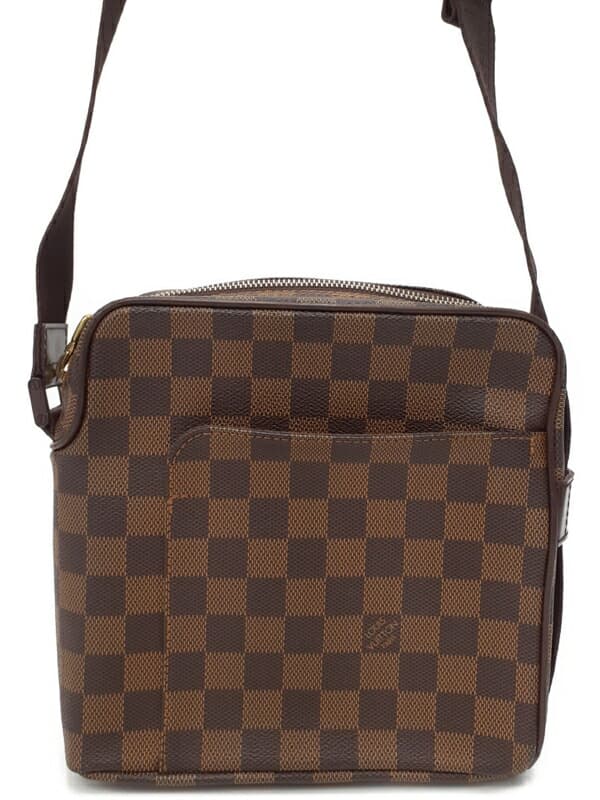 LOUIS VUITTON LOUIS VUITTONDamier Olaf PM N41442 Men's Ladies Shoulder Bag 1 Week Warranty