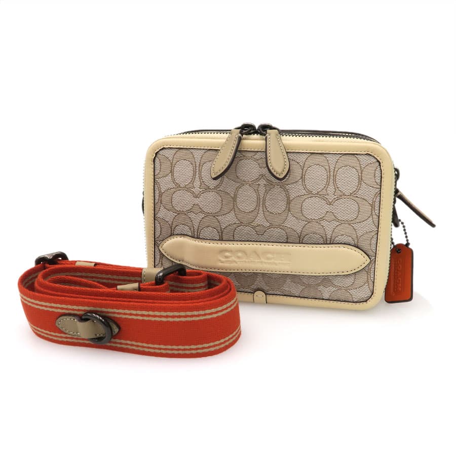 Charter Crossbody Signature Jacquard C3780