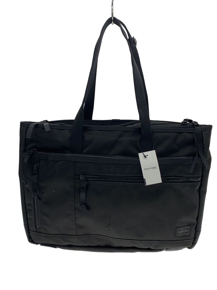 PORTER Tote Bag -- BLK Solid Color