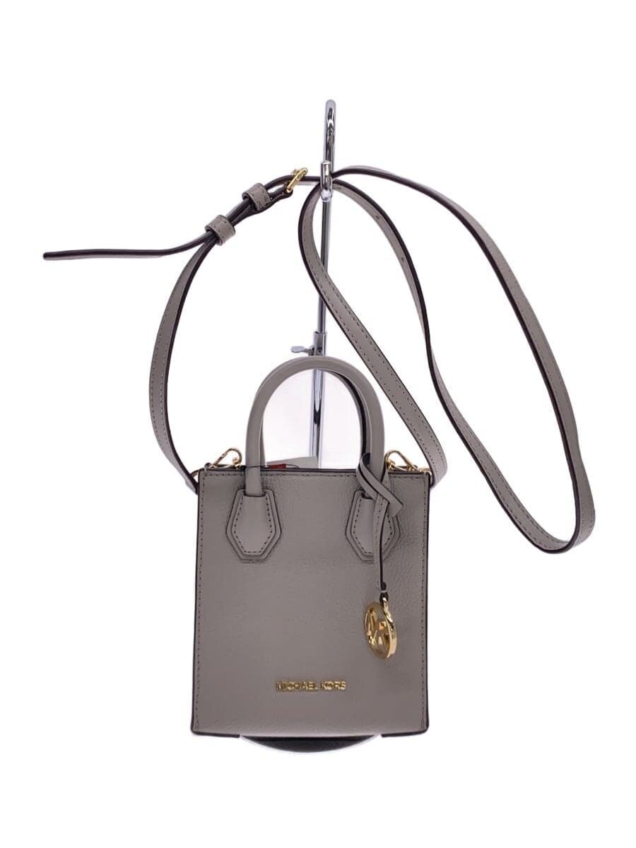 MICHAEL KORS shoulder bag leather GRY 35s1gm9t0l