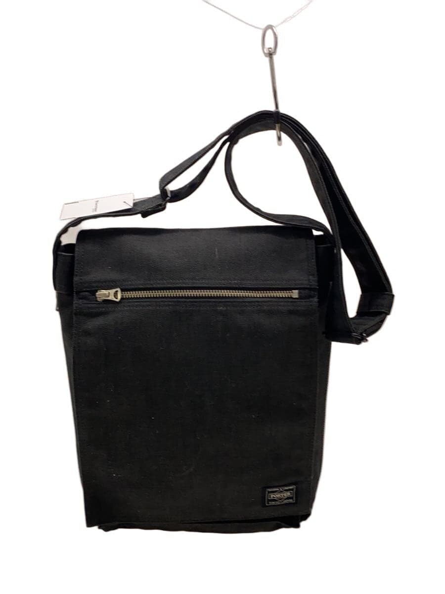 PORTER Shoulder Bag Canvas BLK