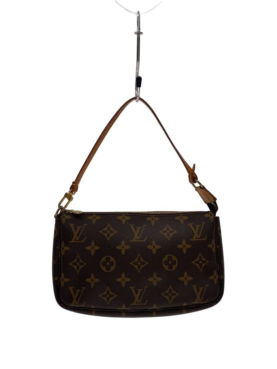 LOUIS VUITTON1)Pochette Accessoires_Monogram Canvas PVC BRW