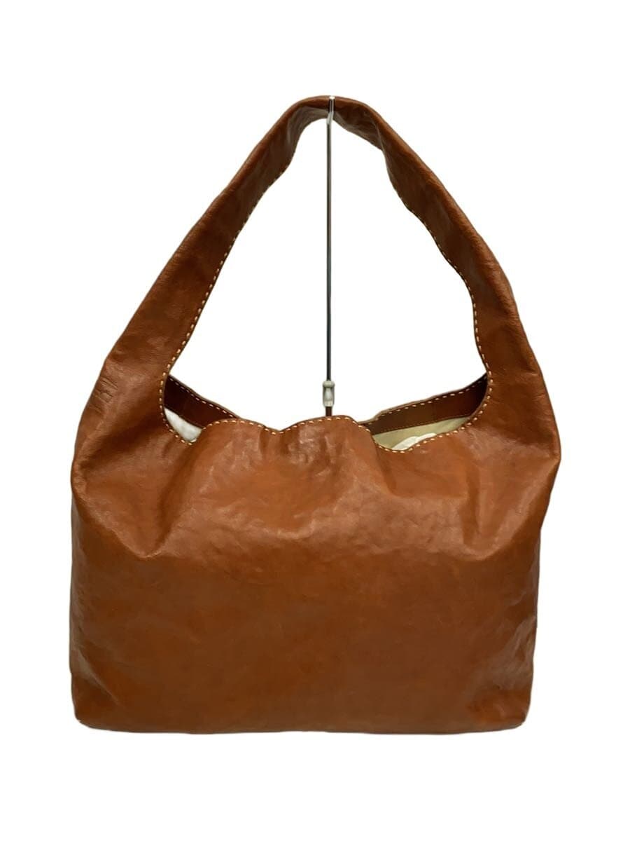 GENTEN Euphrates Tote Bag Leather BRW Solid