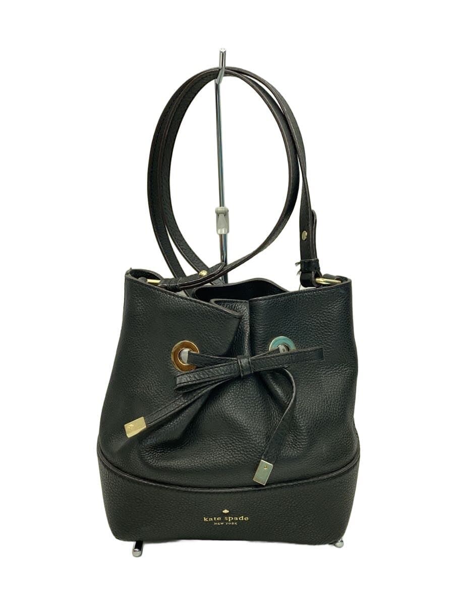 kate spade new york Shoulder Bag Leather BLK