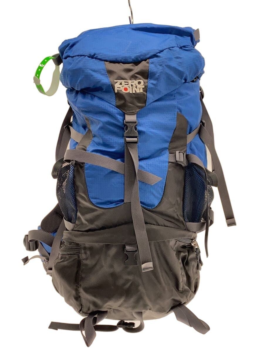 ZERO POINT Backpack Nylon BLU Solid