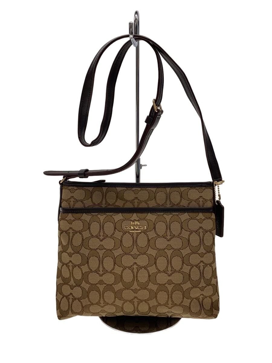COACHF29960 Shoulder Bag BEG All Over Pattern