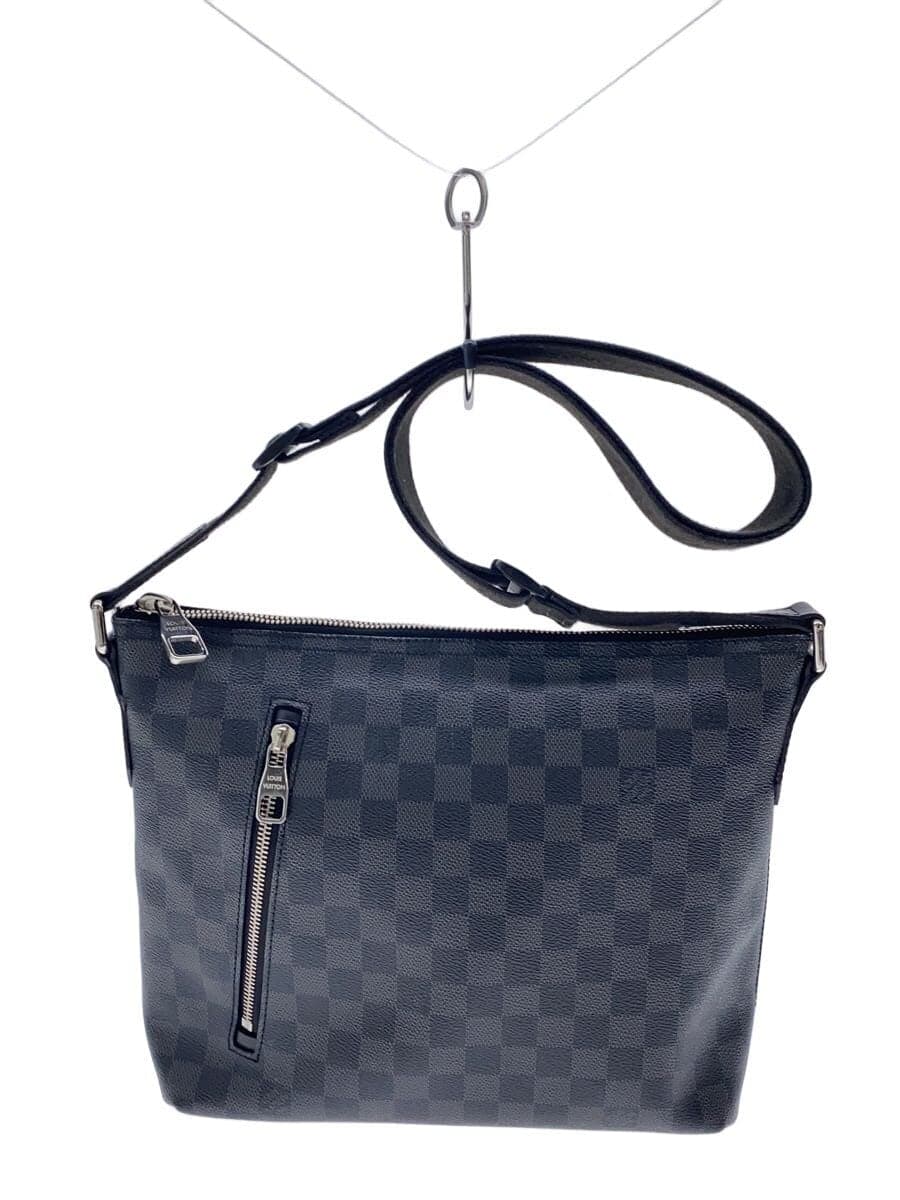 LOUIS VUITTON1)Mick PM_Damier Graphite PVC BLK All Over Pattern