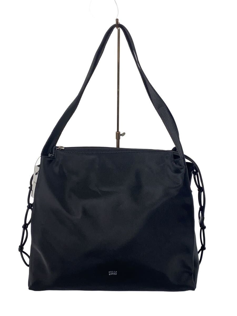 PELLE BORSA Handbag BLK Solid