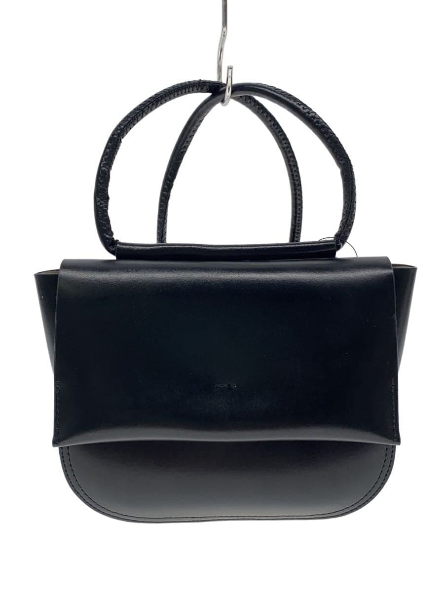 YAHKI Shoulder Bag Leather BLK