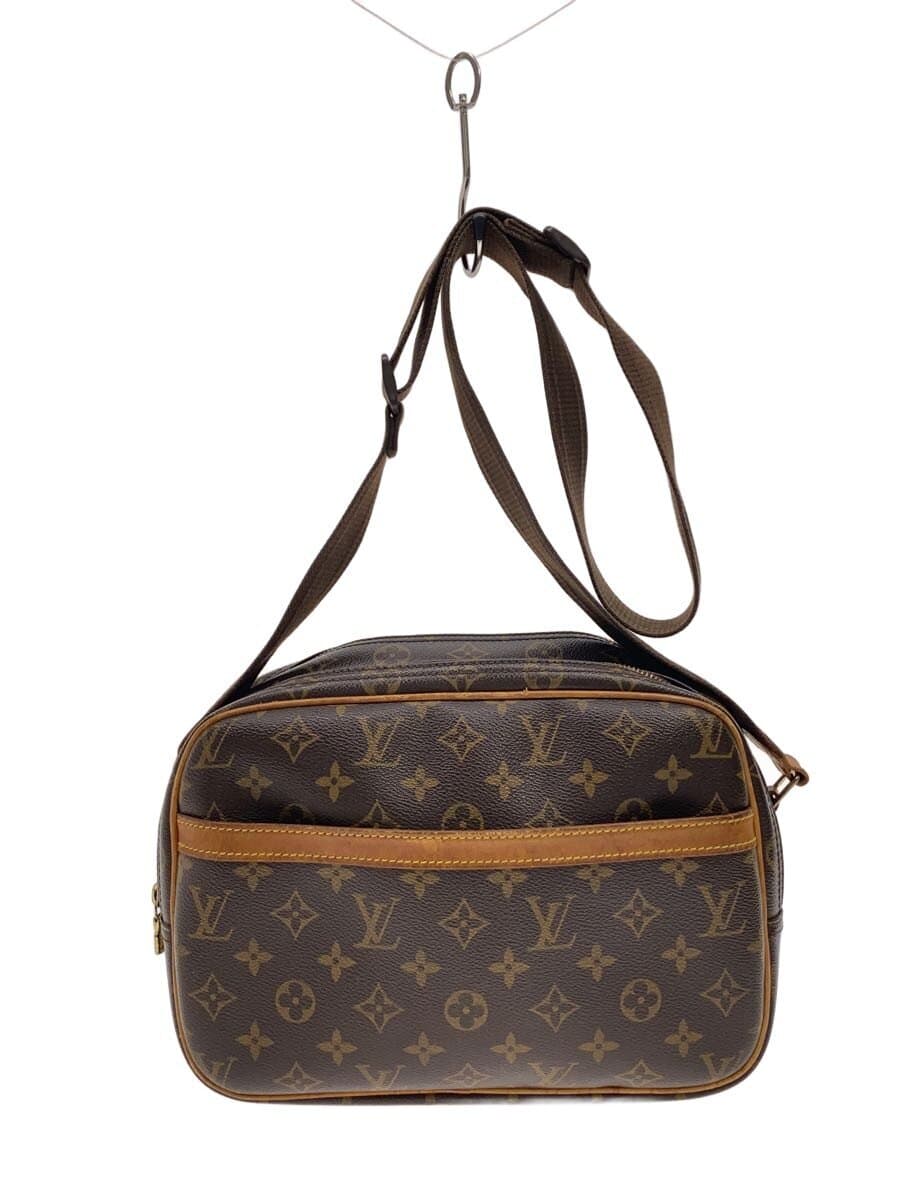 LOUIS VUITTON Reporter PM_Monogram Canvas PVC BRW