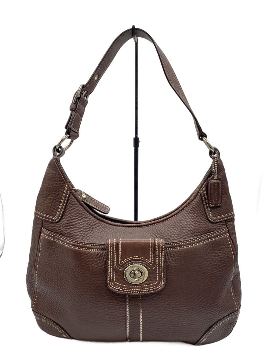 COACH Hobo _Hamptons BRW Solid