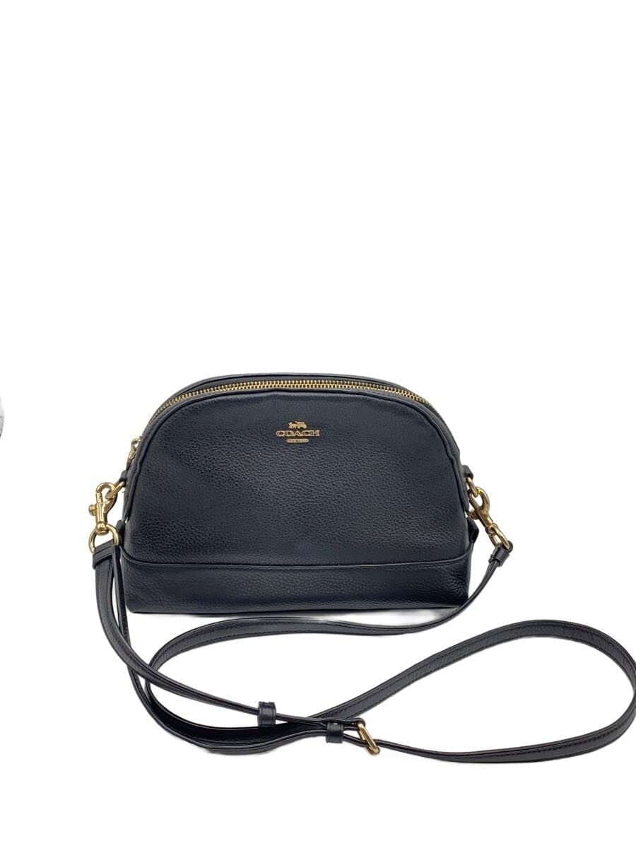 COACH Shoulder Bag BLK Solid F76673