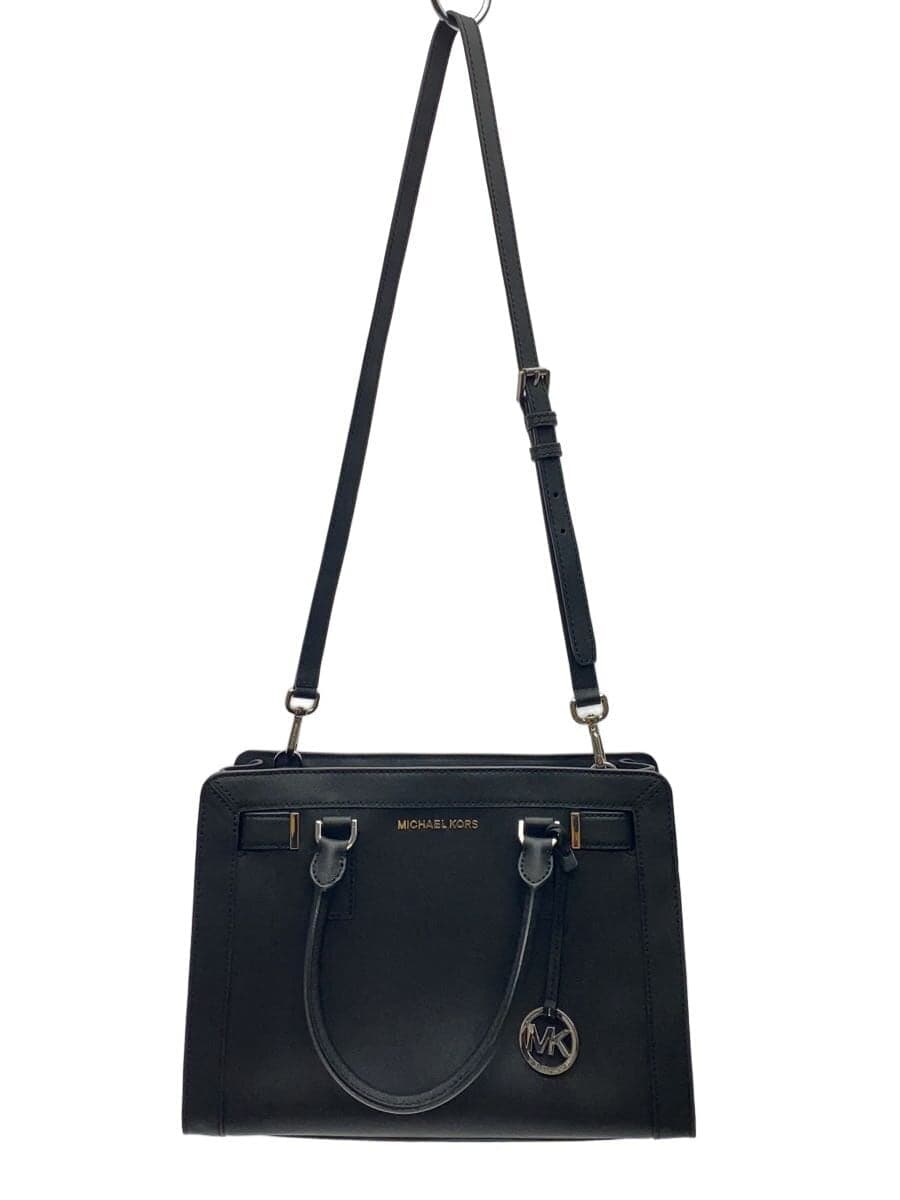 MICHAEL KORS Handbag Shoulder2-Way Leather BLK 35T7SAIS2L