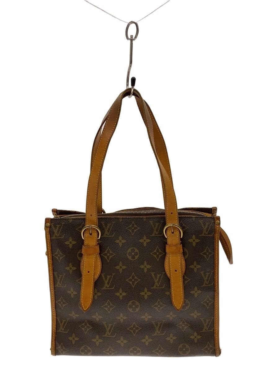 LOUIS VUITTON Popincourt O Monogram Canvas PVC BRW M40007