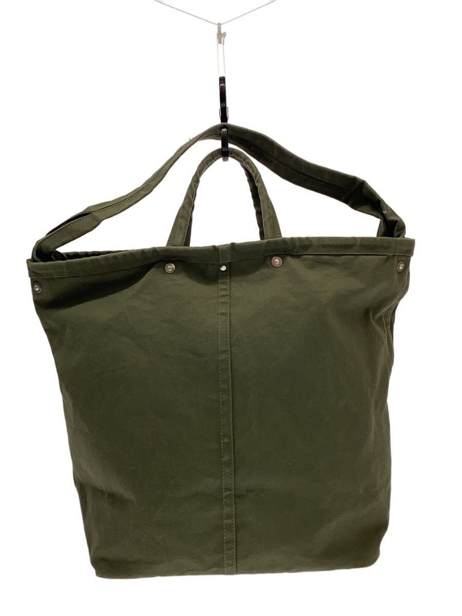 MARVELETS Canvas 2-Way Tote Bag Canvas GRN Solid