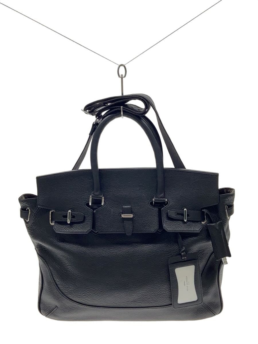 PELLE MORBIDA Bag Leather Black Solid Color