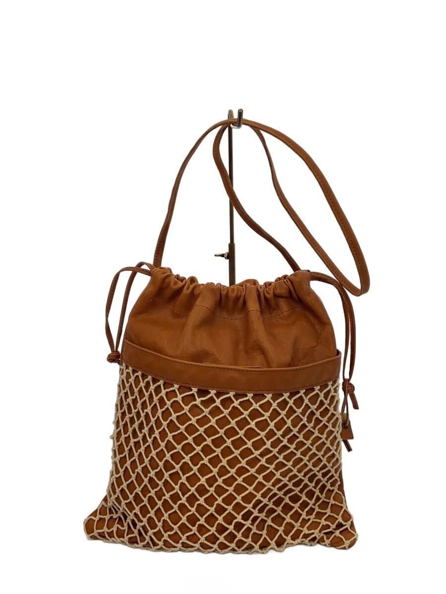 SLOW&CO fishing bag drawstring bag bag leather CML plain