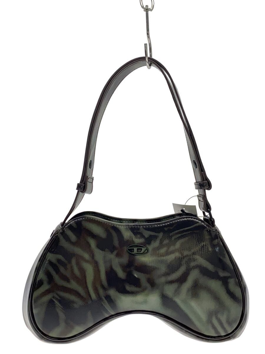 DIESEL Handbag GRN All Over Pattern PLAY SHOULDER P6019