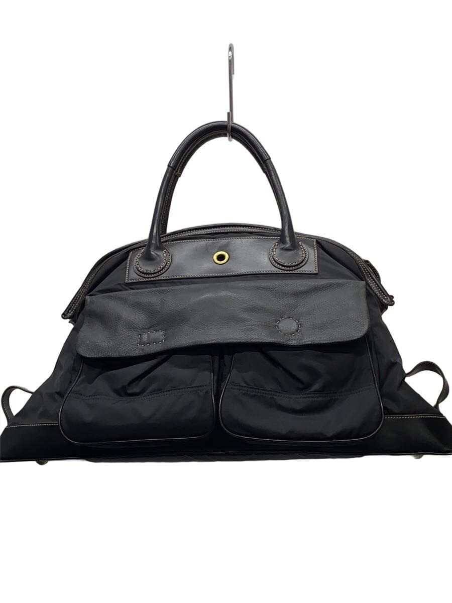 Kinoshohampu Boston Bag -- BLK Plain