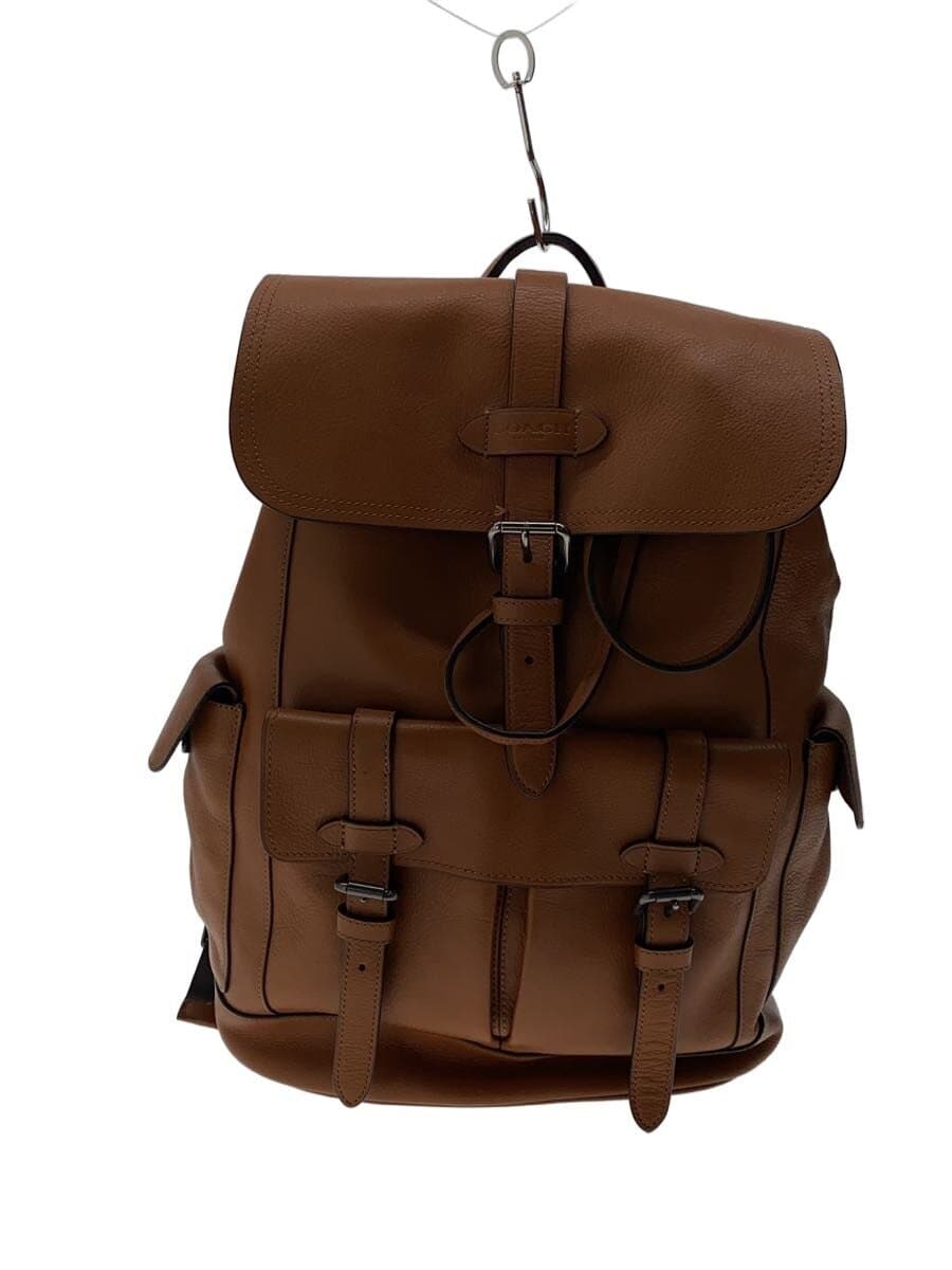 COACHHUDSON Backpack Leather CML Solid F23202