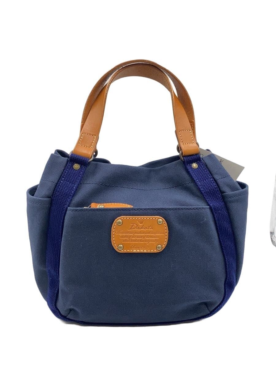 DAKOTA Tote Bag Canvas Leather NVY