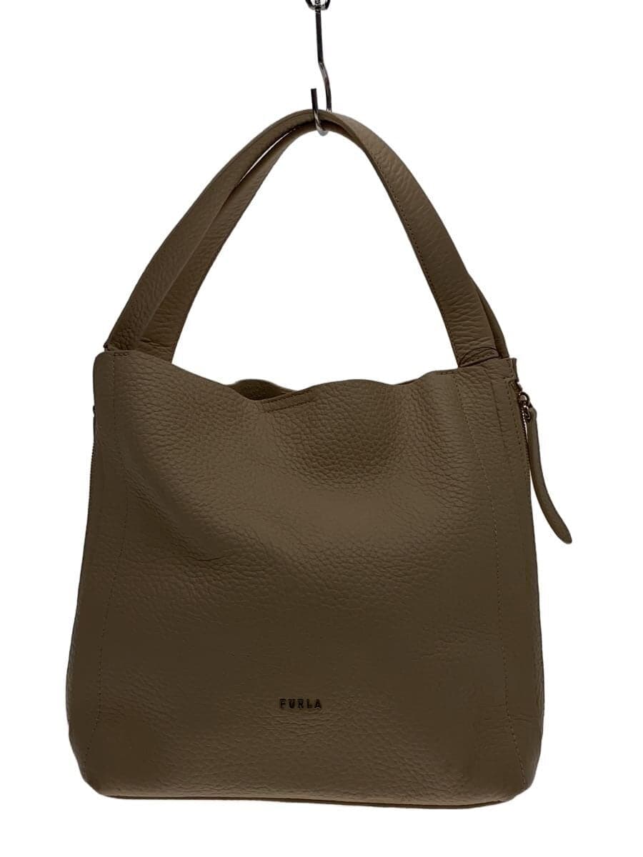 FURLA handbag leather BEG