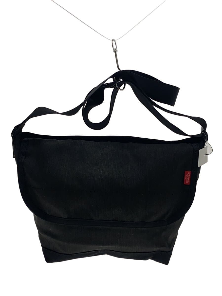 PORTER shoulder bag nylon GRY plain