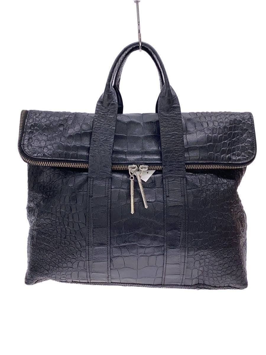 3.1 Phillip Lim Tote Bag Leather BLK