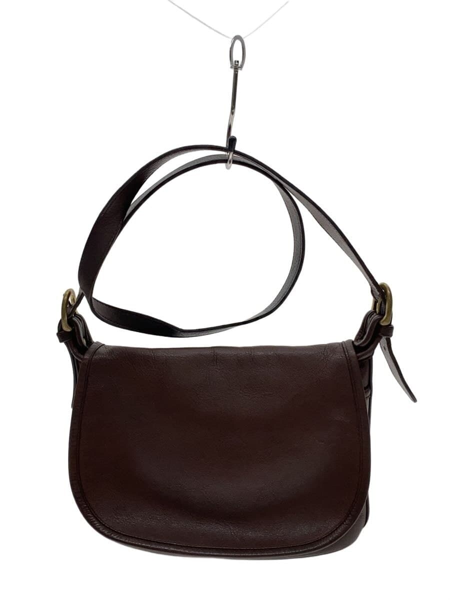 COACH Shoulder Bag_Brown Leather BRW