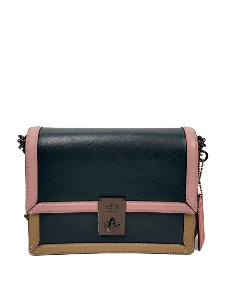 COACH Shoulder Bag Leather Multicolor 89070