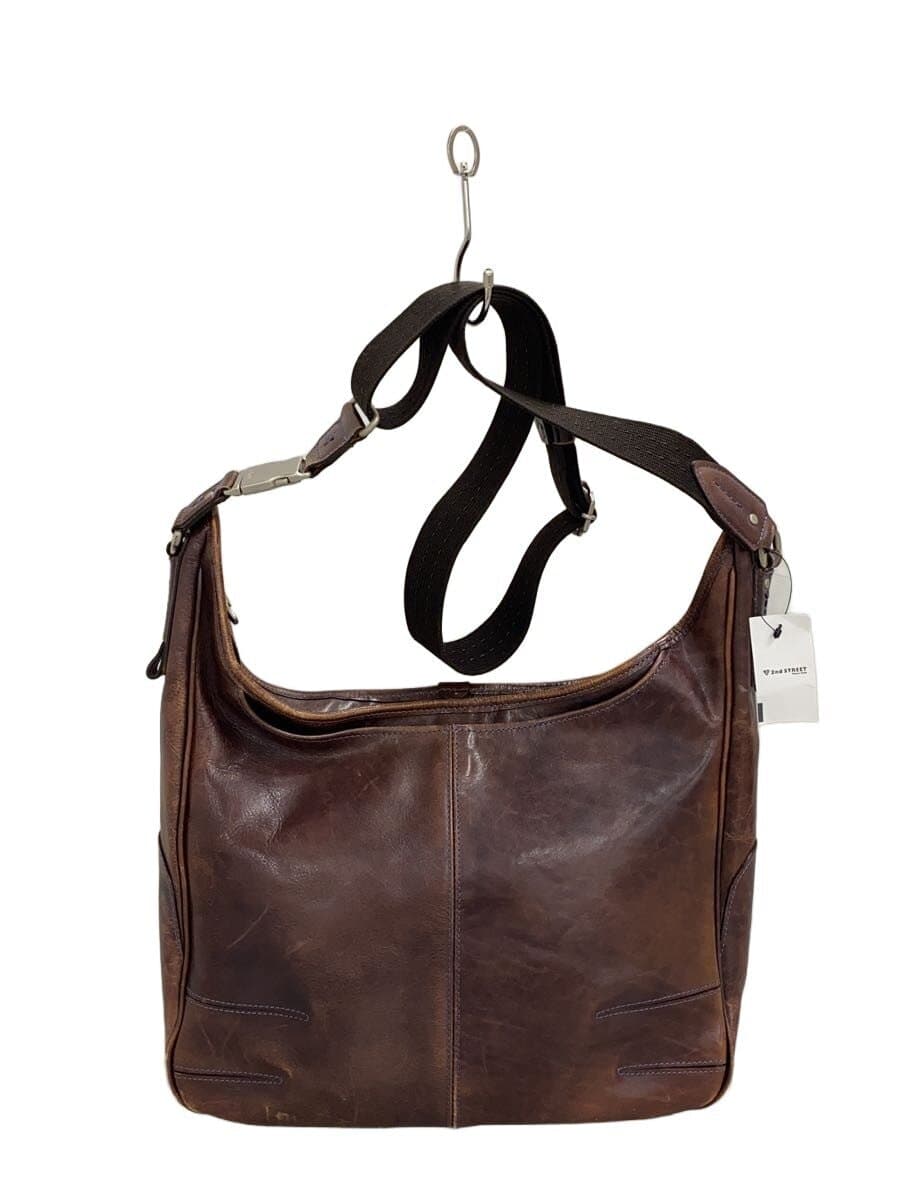aniary overall scratches messenger bag leather BRW