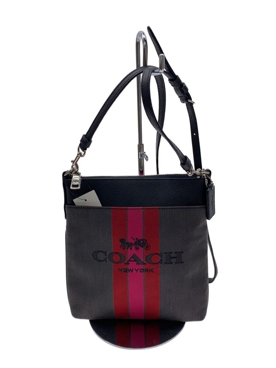 COACH shoulder bag -- GRY 72412