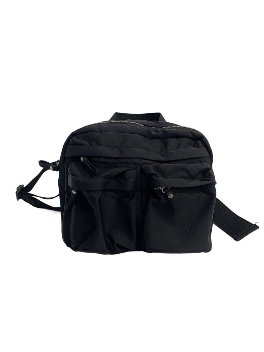 Jean Paul Gaultier waist bag nylon BLK solid color