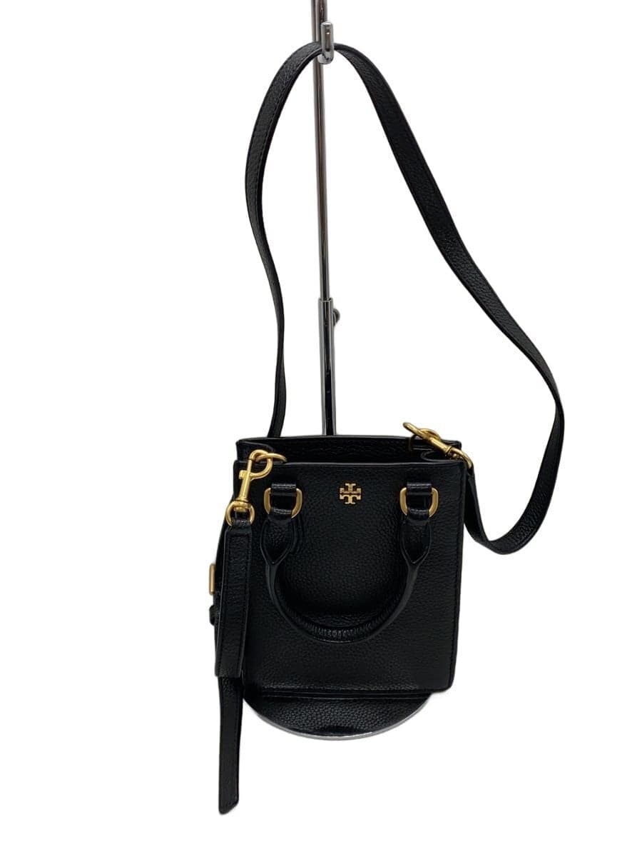TORY BURCH Shoulder Bag Leather BLK 10010539