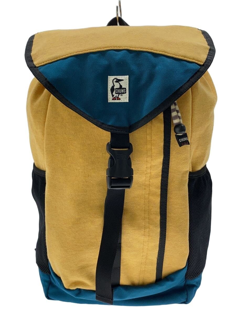 CHUMS Book Pack Sweat Nylon Backpack YLW