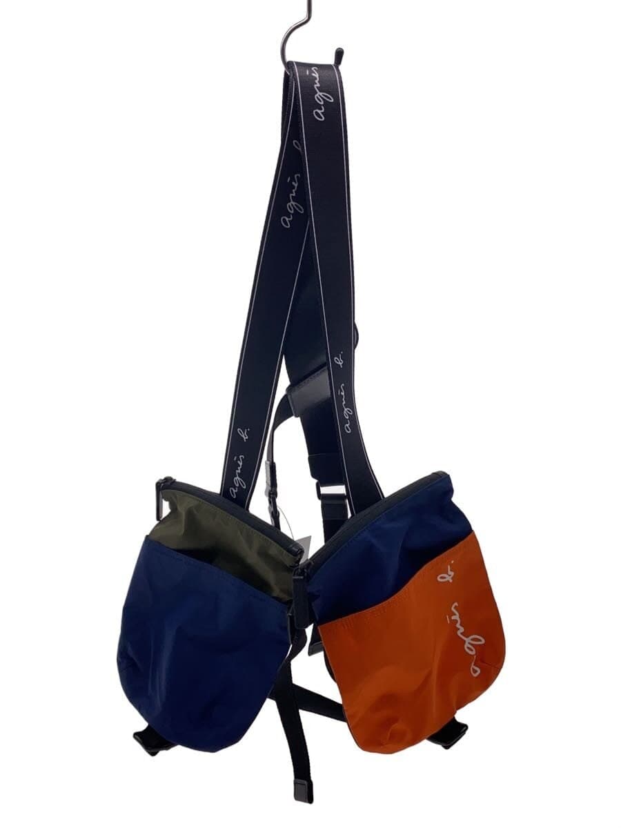 agnes b. Bag Vest Bag Vest Pouch Sacoche Nylon Multicolor SBY01-04