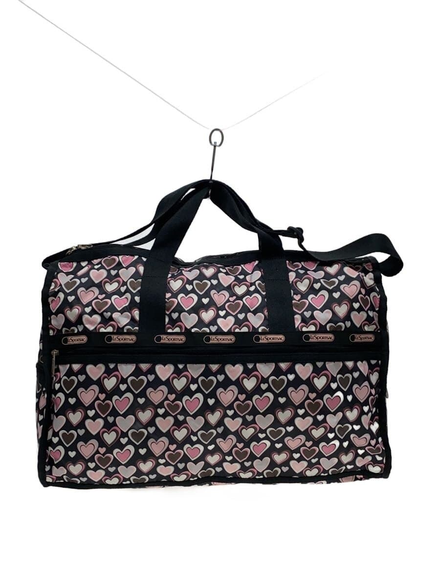 LESPORTSAC Boston Bag Nylon Multicolor All Over Pattern
