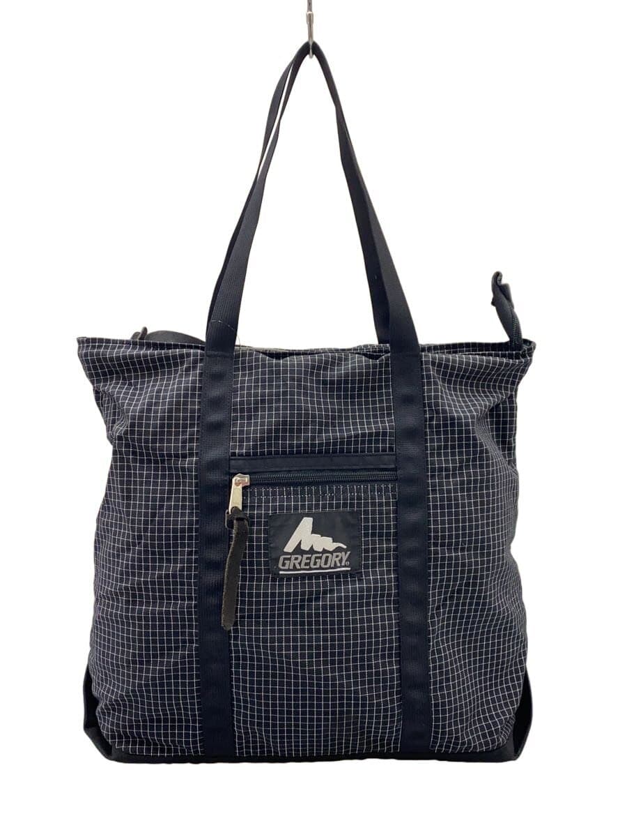 GREGORY Tote Bag -- BLK All-over pattern