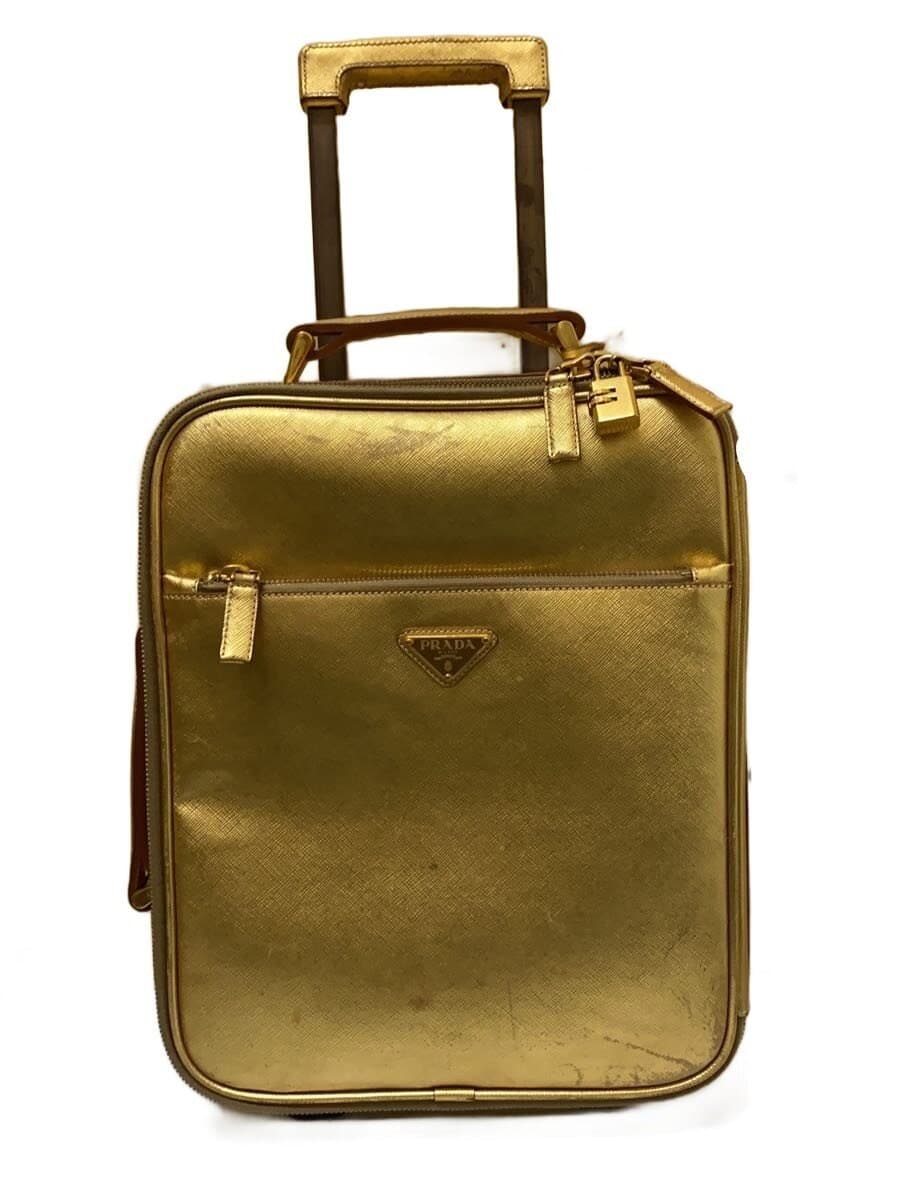 PRADA Travel Carry GLD Solid VV037M