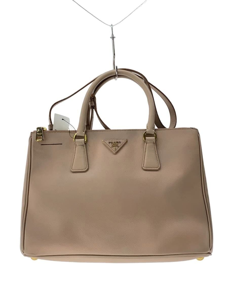 PRADA Bag Leather PNK