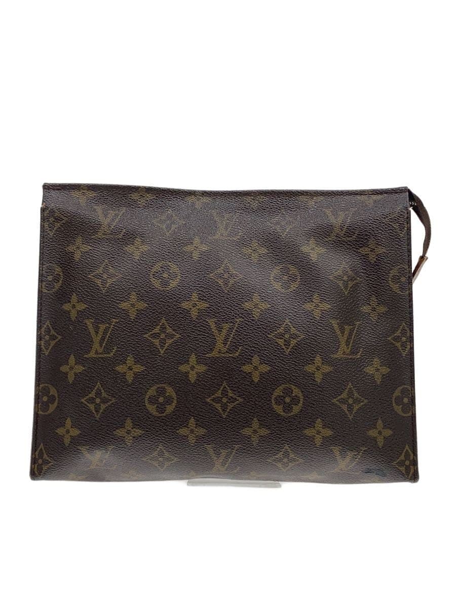 LOUIS VUITTON Poche Toilette 26_Monogram Canvas PVC BRW