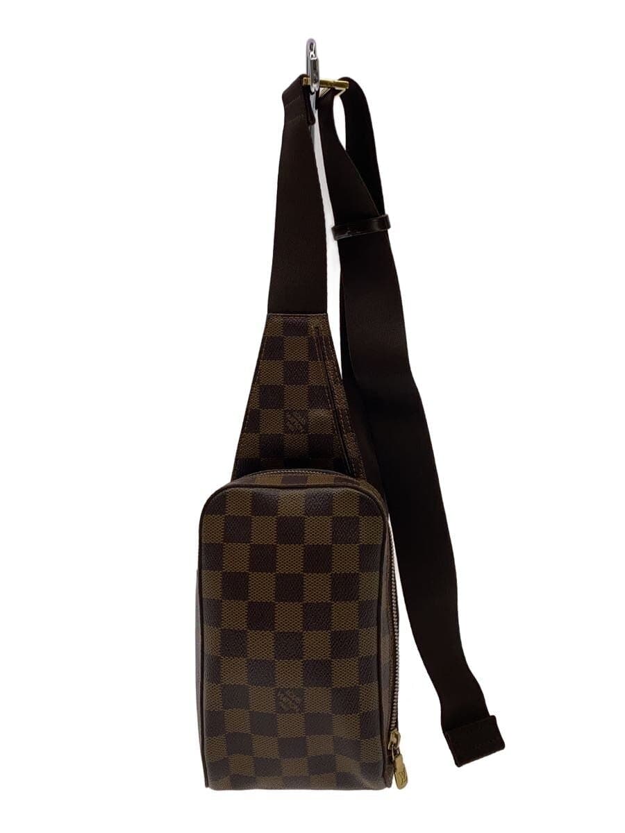 LOUIS VUITTON Geronimos Damier Ébène PVC BRW N51994