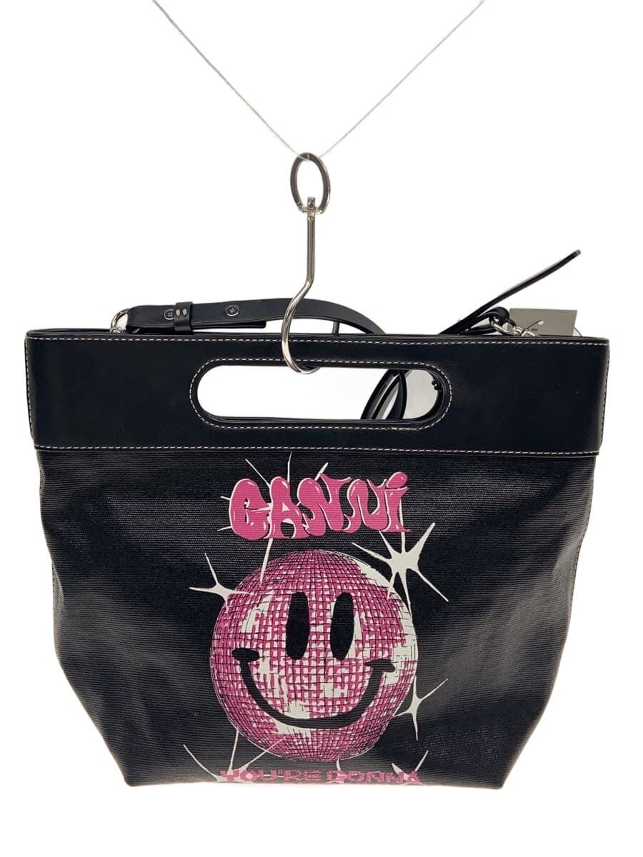 GANNI Bag PVC Black