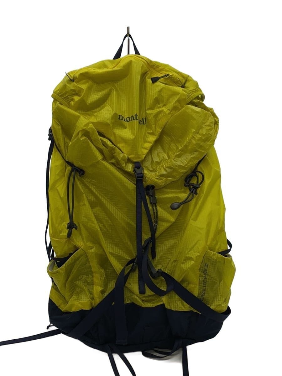 mont-bell VERSALITE PACK 30 Backpack Nylon YLW Print